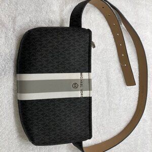 Michael Kors dark grey belt bag